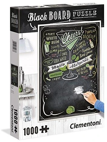 Dėlionė Clementoni 1 000 vienetų Juodas Board Cheers