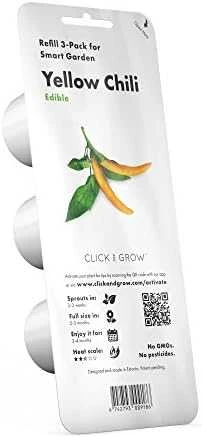 Click & Grow sėklos išmaniajam vazonui - Čili pipirai, 3vnt.