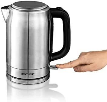 CLoer 4529 Standard virdulys, Nerūdijantis plienas, Nerūdijantis plienas/Juodas, 2200 W, 360° rotational base, 1.7 L