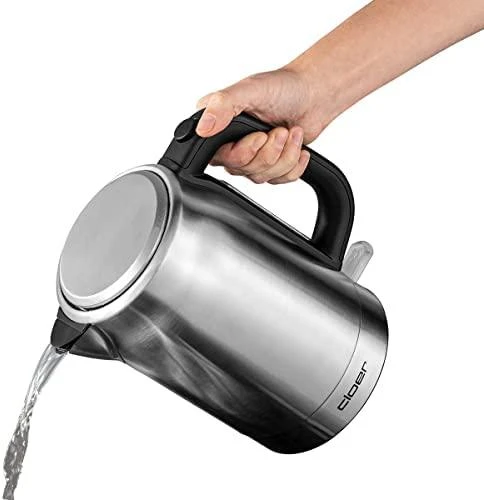 CLoer 4529 Standard virdulys, Nerūdijantis plienas, Nerūdijantis plienas/Juodas, 2200 W, 360° rotational base, 1.7 L