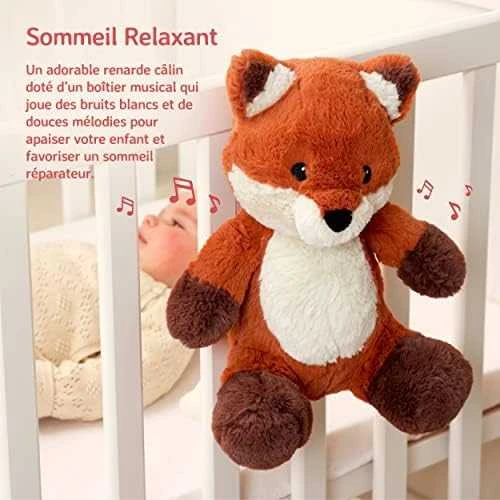 CLOUD B migdukas su baltuoju triukšmu Frankie the Fox