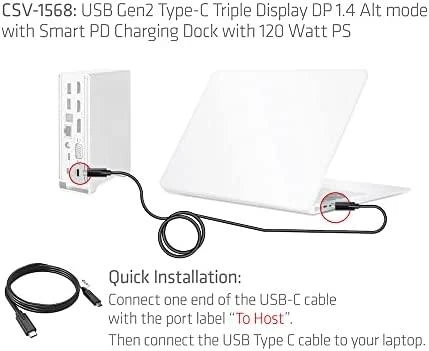 Club 3D CSV-1568 stotis / replikatorius