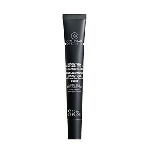 Dėklas „Collistar Uomo Anti-Blemish Micro-Gel“ antibakterinis veido gelis nuo odos netobulumų, 15 ml