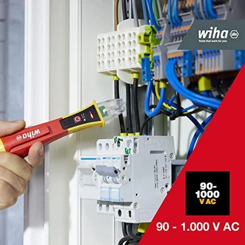 Bekontaktis įtampos detektorius WIHA 90–1,000 VAC
