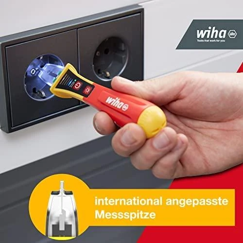 Bekontaktis įtampos detektorius WIHA 90–1,000 VAC