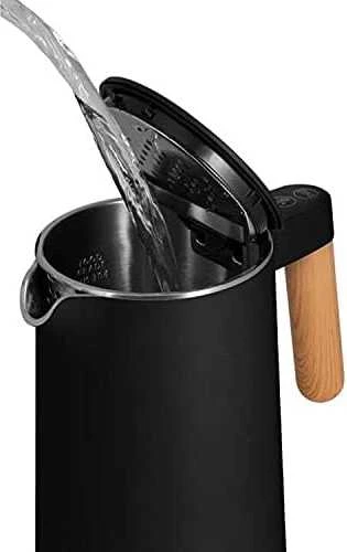 Elektrinis Virdulys - Dviguba Siena 1,5 L Concept Juodas
