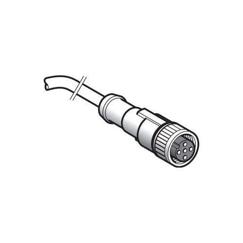 Telemecanique Sensors „Schneider“ elektros kabelis su M12 vidine jungtimi, 4 kontaktų tiesus kabelis, 10 m (XZCP1141L10)