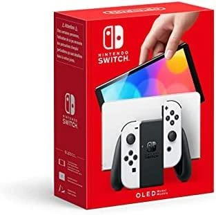 Nintendo Switch OLED konsolė (su Neon Raudona ir Neon Mėlyna Joy-Con)