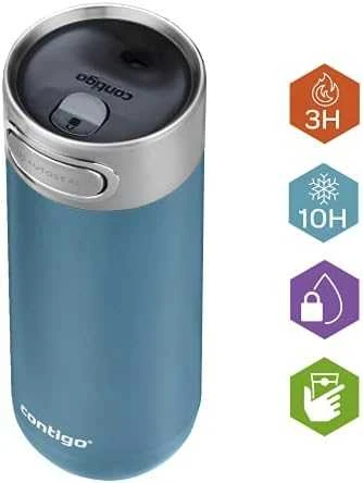 Termopuodelis Contigo Luxe Autoseal Cornflower, 2106223, 360 ml