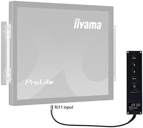 iiyama nuotolinio valdymo pultas, skirtas T(F)xx34 RC TOUCHV01 serijai