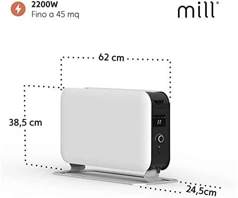 Konvekcinis šildytuvas Mill CO2200LEDMAX 2200 W