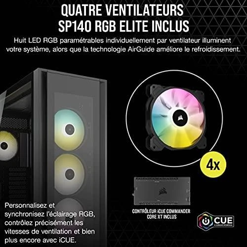 Kompiuterio korpusas Corsair iCUE 7000X RGB Tempered Glass CC-9011226-WW