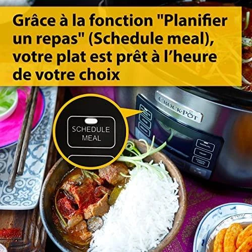 Lėtpuodis CROCKPOT TIMESELECT 5.6L CSC066X