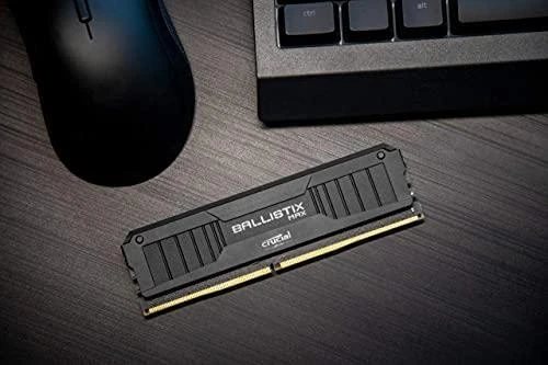 RAM „Crucial Ballistix Max Juodas“, DDR4-5100, CL19 – 16 GB dvigubas rinkinys