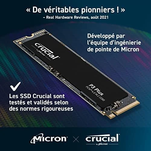 Crucial P3 Plus M.2 PCI-e NVMe 2TB