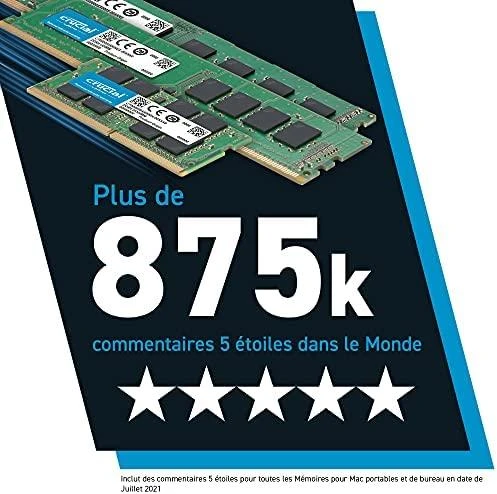 RAM „Crucial“ 16 GB, DDR4, 3200 MHz, kompiuteris / serveris, registracijos numeris, ECC Nr.