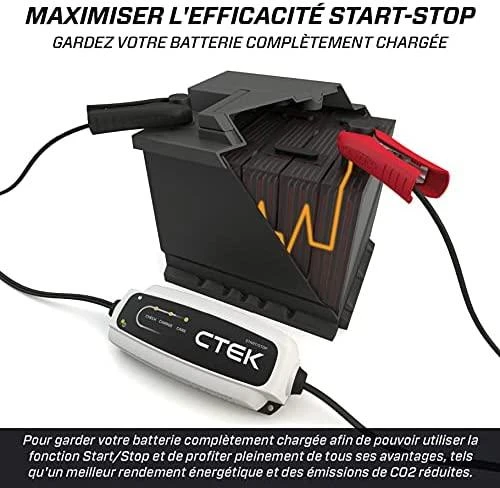 Impulsinis įkroviklis akumuliatoriams CTEK CT5 START STOP