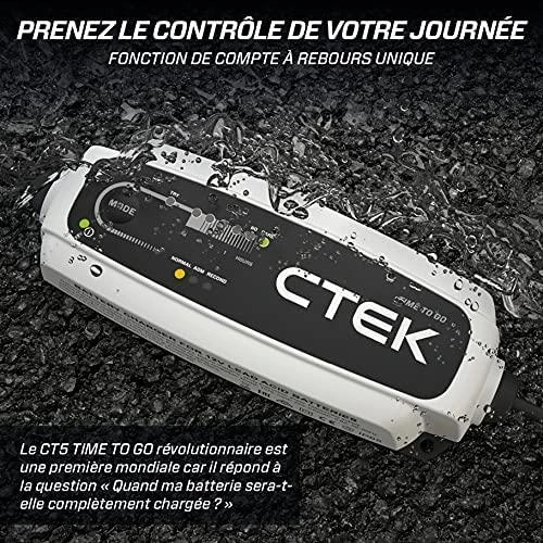 Ctek 12V 5A CT5 Time to go kroviklis
