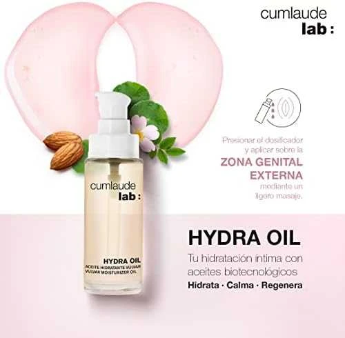 CUMLAUDE Hydra Oil Vulvarinis drėkinamasis aliejus 30ml