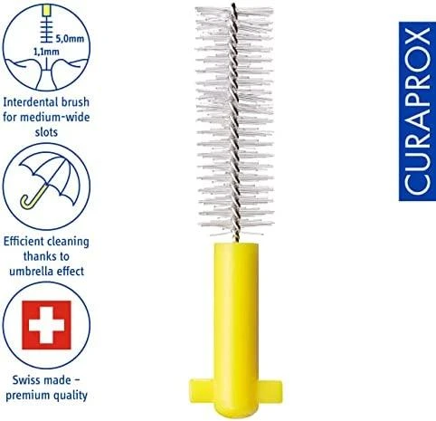 Curaprox Curaprox Prime Refill CPS 1.1 - 5.0 mm Šepetėlis tarpdančių tarpams 8 vnt.