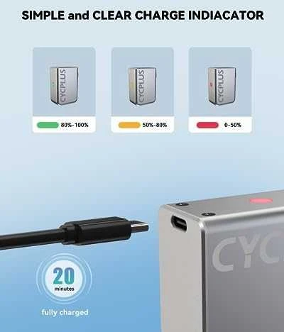 Cycplus Mini auksinis siurblys Cyclus AS2