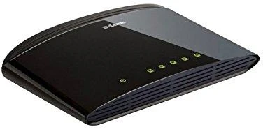 Šakotuvas D-Link GO-SW-8G tinklo komutatorius Ne-valdomas Juoda