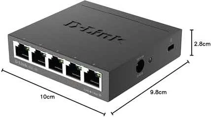 Šakotuvas D-Link DLINK DGS-105/E 5 prievadų Gigabit jungiklis