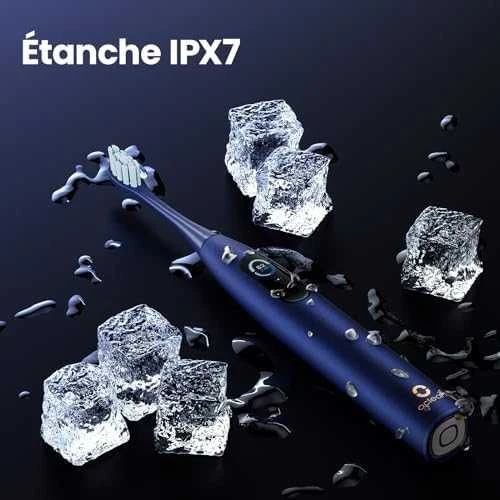 Elektrinis dantų šepetėlis Oclean X Pro, mėlynas (Navy Blue)