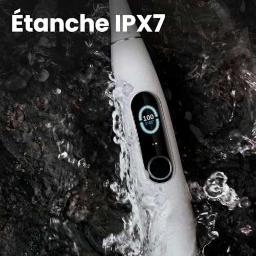 Elektrinis dantų šepetėlis Oclean X Pro Elite, Pilkas, su 6 galvutėmis ir dėklu
