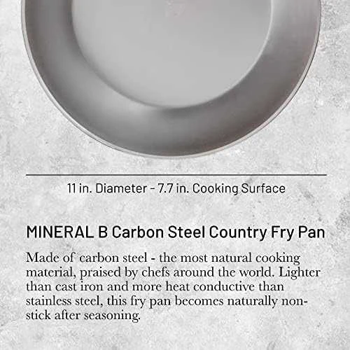De Buyer Deep skillet, 28 cm, Mineral B