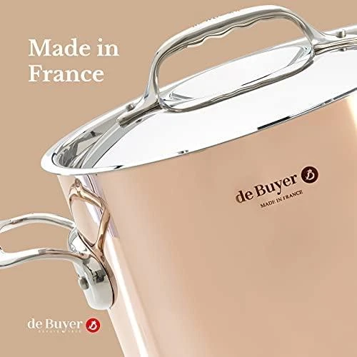 De Buyer Deep puodas, 5.7 l, Prima Matera