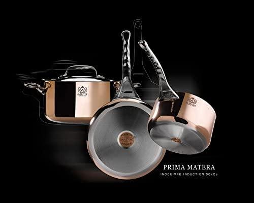 De Buyer Prima Matera Wok indukcinis jonų varis/plienas su 2 rankenomis