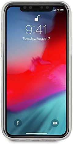 Guess GUHCP12L3D4GIRBL iPhone 12 Pro Max 6,7 colių opalinis / vaivorykštinis kietasis dėklas, 4G 3D raštų kolekcija
