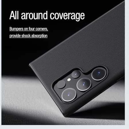 Samsung Galaxy S24 Ultra Nillkin Super Shield Pro dėklas juodos spalvos