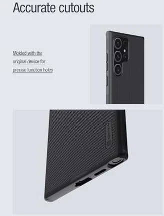 Samsung Galaxy S24 Ultra Nillkin Super Shield Pro dėklas juodos spalvos