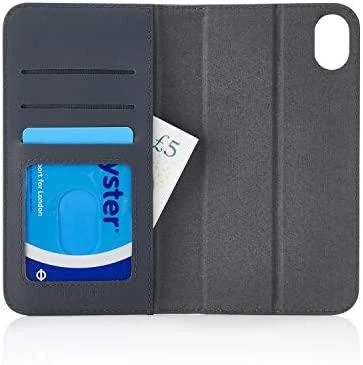 Pipetto Magnetic Folio iPhone XR 2-in-1 Magnetic Odinis dėklas - Rožinė Rožinė