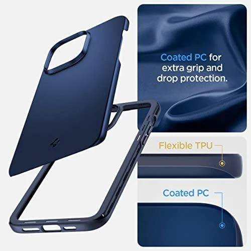 Spigen Thin Fit dėklas skirtas Apple iPhone 14 Plus, spalva - Navy Blue