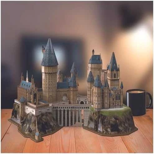 Spin Master HARRY POTTER 4D dėlionė „Hogvartso pilis“