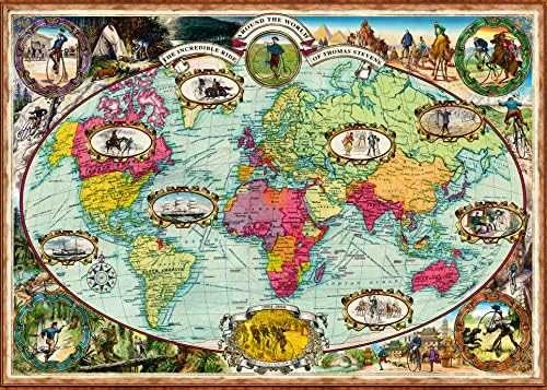 Ravensburger Dėlionė 1000 vnt. - Pasaulio žemėlapis