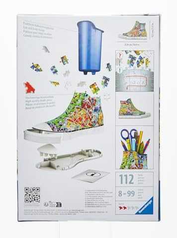 RAVENSBURGER dėlionė Sneaker Graffiti 180 vnt, 12535