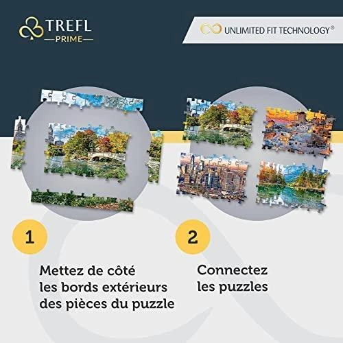 Trefl Dėlionė 1000 vnt. - Burlaiviai