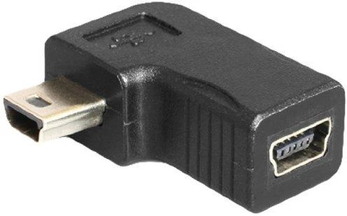 Kampinis Mini USB į Mini USB perėjimas