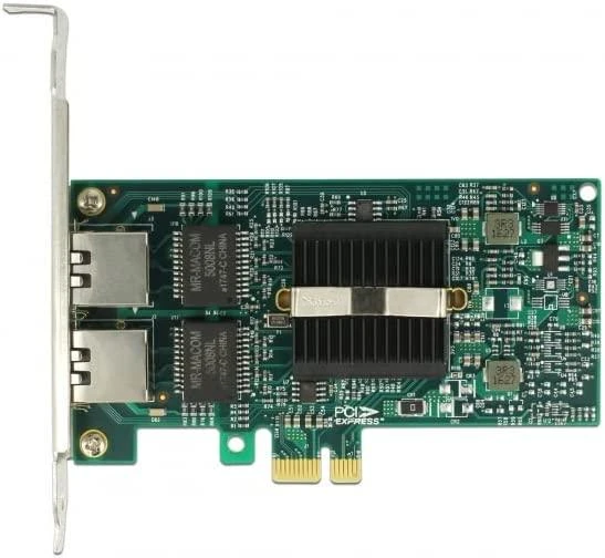 DeLOCK PCIe > 2 x Gigabit LAN, LAN-Adapteris