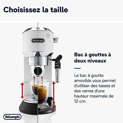 Kavos aparatas  DeLonghi EC685.W Dedica Style