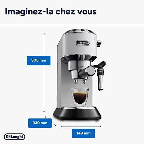 Kavos aparatas  DeLonghi EC685.W Dedica Style