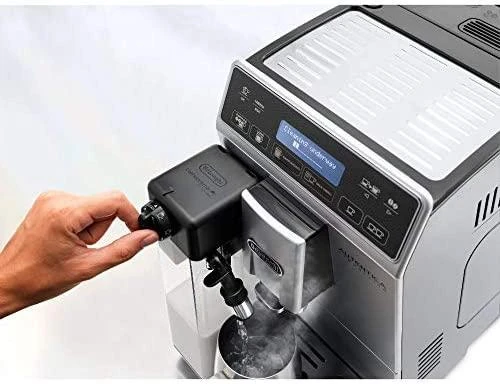 Kavos aparatas Delonghi ETAM 29.660.SB Slėgis 15 bar, Su pieno plakikliu, Automatinis, 1450 W, Sidabrinis