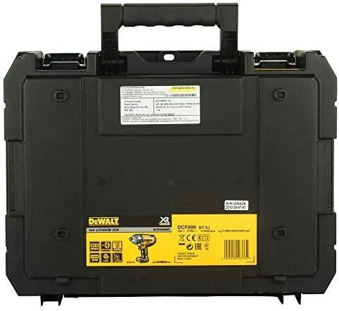 DEWALT Smūginis veržliasukis DCF899NT  950Nm  be akumuliatoriaus ir kroviklio
