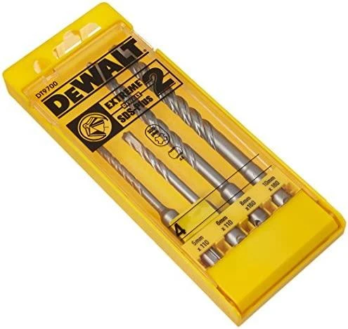 Grąžtas Grąžtų komplektas DeWalt DT9700; SDS-Plus; 4 vnt.