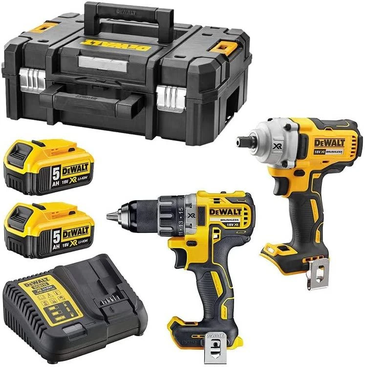 DEWALT akumuliatorinių įrankių rinkinys DCK2077P2T 18V