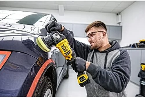 Poliruoklis DeWalt DCM848P2-QW; 18 V; 2x5,0 Ah akum.